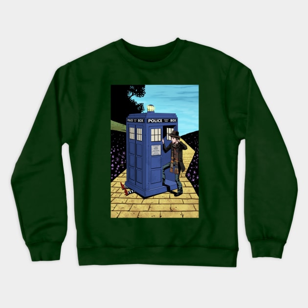 doctor who 2 Crewneck Sweatshirt by Diablo